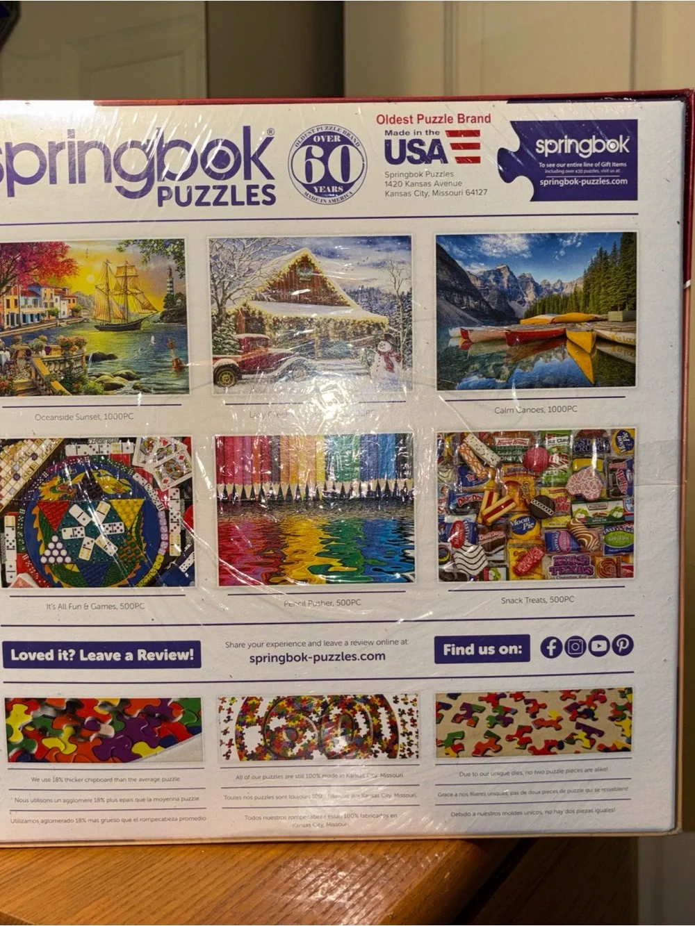 Springbok 1000 piece